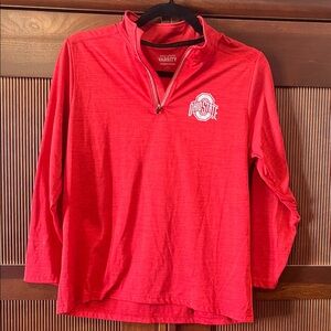 Varsity Red Long Sleeve Kids Tee